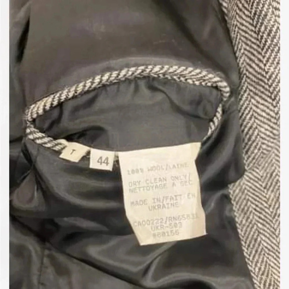 The  Men’s Store Wool Blazer Size 44 - Picture 11 of 12